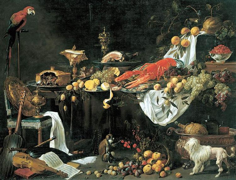 Adriaen Van Utrecht Still Life